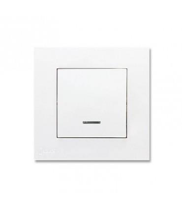 کلید تک پل توکار جهان الکتریک مدل کارن